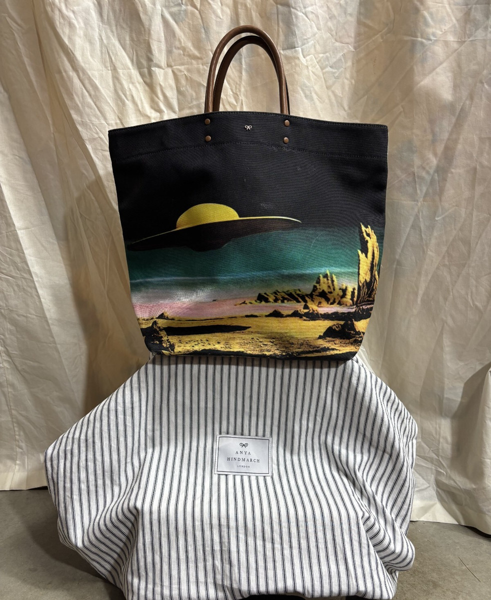 Anya Hindmarch Tote Canvas Exterior Bags & Handbags for