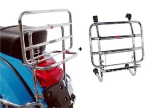 Baca Delantero Post. Cromados FACO Vespa PX200 y Arco Iris / Elestart 1983-1997 - Imagen 1 de 1