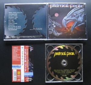 PRIMAL FEAR s/t 1997 JAPAN CD w/OBI GAMMA RAY SINNER VOODOO CIRCLE HELLOWEEN - Picture 1 of 1