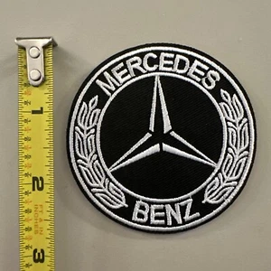 Mercedes Benz (Embroidered Iron on patch) Luxury/ Racing / Sports Car - Picture 1 of 2