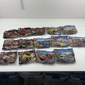 LEGO Shell V-Power Ferrari Polybags Set of 14 30190-96 40190-96 Speed Champion