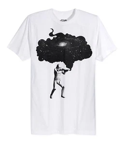 Star Wars Trooper In Space Herren T-Shirt weiß - Bild 1 von 1