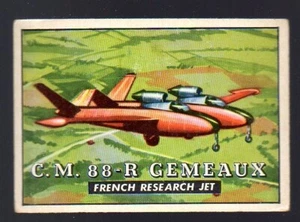 Wings (1953) - Karte # 182 - Topps - French Research Jet - Bild 1 von 2