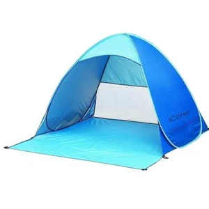 Automatic Pop Up Instant Portable Outdoors Quick Cabana Beach Tent Sun Shelte... - Picture 1 of 7