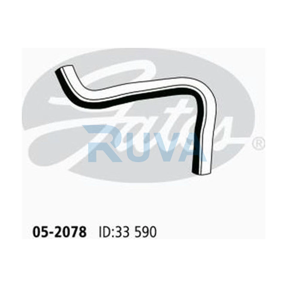 Fits Kia Sportage Hyundai Tucson 1.6 2.0 Ruva Lower Radiator Coolant Hose - Image 1 of 1