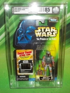 FIGURA BOBA FETT SERIE MARCO POTF FREEZE VINTAGE STAR WARS AFA 85 - Imagen 1 de 2