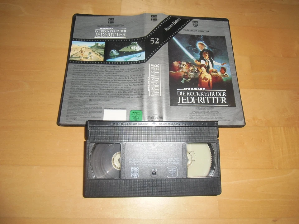 Die Rückkehr der Jedi-Ritter, Star Wars, Kinofassung, CBS/Fox Silver Screen, rar - Bild 1 von 1