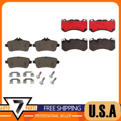 2X Pastillas de freno delanteras traseras Brembo para Mercedes-Benz GL63 AMG ML63 AMG GLE63 AMG Foto 1 de 4