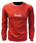 Bench Mens Sweater Crew Neck Sweatshirt Jumper Summer Fashion Recycled Materials