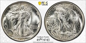 1936 WALKING LIBERTY HALF DOLLAR DDO FS-102 PCGS MS65 CAC LOW POPULATION (H103) - Picture 1 of 5