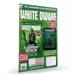 Warhammer White Dwarf Magazine 479 with inserts - Picture 1 of 1