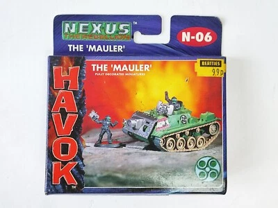 1997 BLUEBIRD TOYS - NEXUS THE REBELLION - HAVOX MAULER N-06 - FACTORY SEALED