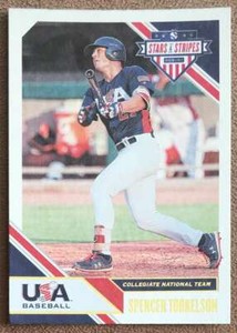2020 Panini USA Stars & Stripes Foil Spencer Torkelson #9