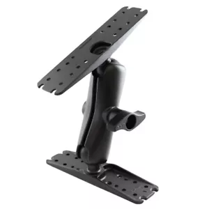 RAM Mount Double 2.25" Ball Mount with Dual 11 x 3 Inch Marine Bases RAM-D-133U