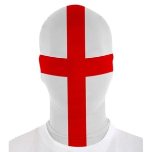 ENGLAND MASKE Strumpfmaske Sport Fussball Football Fan Flagge Party MorphMask - Bild 1 von 1