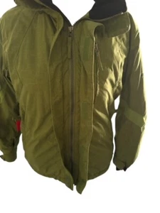 Karson Kids Olive Green Ski Jacket With Detachable Hood Size 10 - Picture 1 of 15
