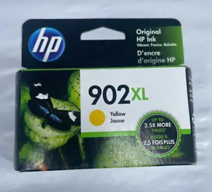 Original HP 902XL (T6M10AN) Tintenpatrone Gelb Neu Versiegelt Original 10/2022 - Bild 1 von 3