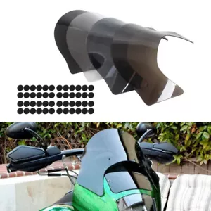 Quarter Fairing Lip Windshield Windscreen Shield For Harley Dyna XL Softail FXSB - Picture 1 of 27