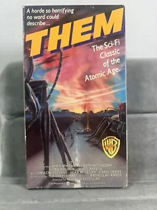 Them VHS Classic Giant Ants Scifi Schlock Warner Brothers - Imagen 1 de 4