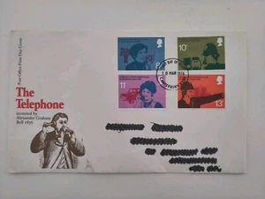 First Day Cover Stamps Celebrating The Telephone Dated 1976 - Picture 1 of 5