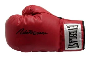 Roberto Duran handsignierter/signierter Boxhandschuh (links) JSA 180814 - Bild 1 von 4