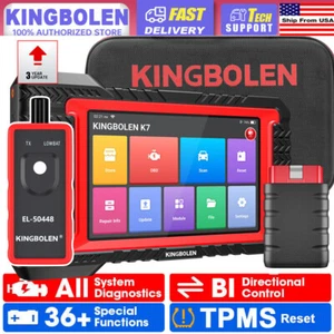 Herramienta de diagnóstico escáner Kingbolen K7 Pro Elite OBD2 2025 codificación de llaves todo el sistema - Imagen 1 de 12