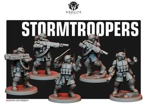 Desert Hawks Stormtroopers | Red Pilgrim Miniatures | 28 mm - Imagen 1 de 8