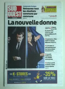 SUD OUEST (Ed. Dordogne) du 24 avril 2017 - Election présidentielle : 1er tour - Picture 1 of 11