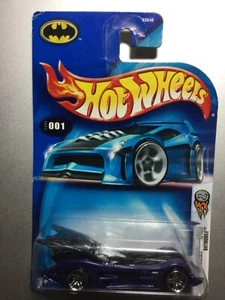 Hot Wheels Batmobile 1/100 2004 Prime Edizioni Viola - Foto 1 di 3