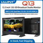 Télécommande LILLIPUT Q13 13,3" 4K 12G-SDI moniteur de diffusion studio HDR 3D LUT