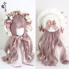 Lolita Girl Summer Bowknot Flowers Lace Straw Hat Cute Handwork Sun Hat 6