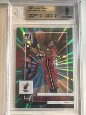 2022 Donruss-green Laser #71 Jimmy Butler Holo