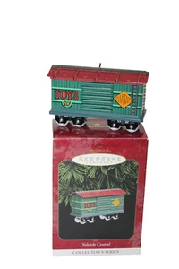 Hallmark Keepsake Ornament Yuletide Central Train 1997 Holiday Christmas Vintage - Picture 1 of 11