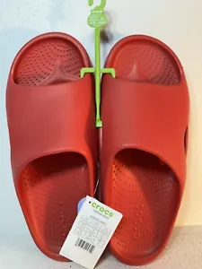 Crocs Mellow Scivoli di Recupero M10/W12 Telaio (Rosso Malva/Varsity) Nuovo - Foto 1 di 6