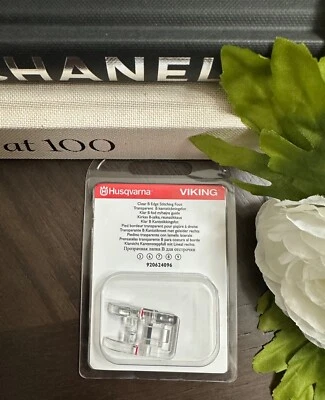 Husqvarna Viking Clear B Edge Pie de costura #920624096 Accesorio de costura Nuevo en paquete Foto 1 de 4