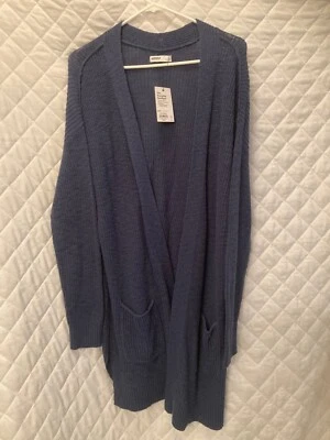 Cardigã Sonoma Everyday, longo tamanho XL, novo com etiquetas  - Imagem 1 de 2