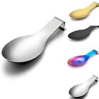Spoon Rest for Kitchen Counter Stove Top, Stainless Steel Spatula Ladle Spoon