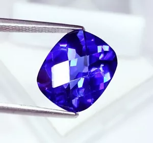 Loose Gemstone Natural Blue Sapphire Certified 10 Ct Cushion Shape Gem G1004 - Imagen 1 de 13