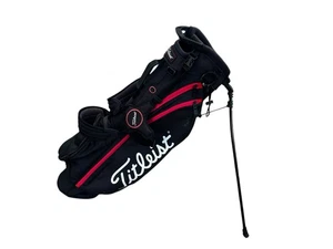 Titleist Players 4 Stand Golf Bag, Black Red. Great condition! Retails $240 - Picture 1 of 10