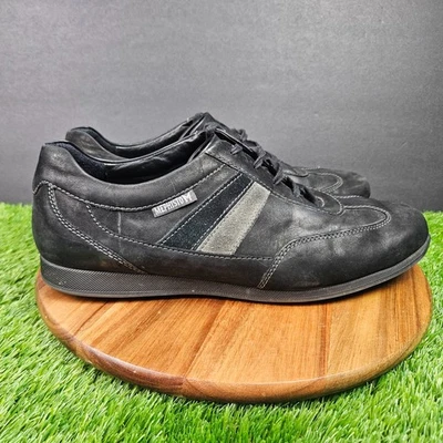 Туристическая мужская обувь Mephisto City размер 12,5 черная кожа Air-Jet на шнуровке низкий верх - Изображение 1 из 4