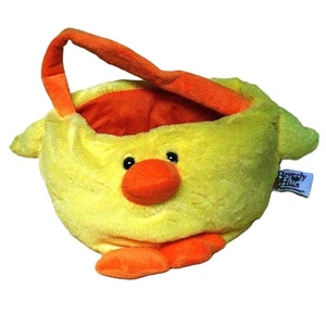 Beverly Hills Orsacchiotto Compagnia Cesto Pasquale Giallo e Arancione Peluche Pollo - Foto 1 di 4