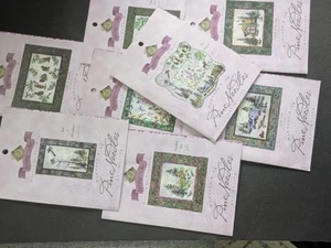 McKenna Ryan, Pine Needles Art Quilts "SPRING IS IN THE AIR" 8 Pattern Set - Picture 1 of 9