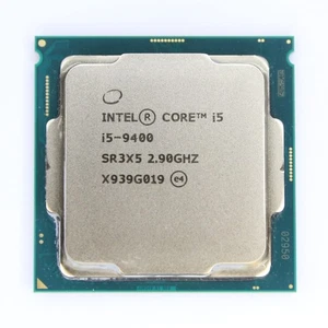 Intel Core i5-9400 2.9 GHz (4.1 Turbo) LGA1151 6-Core Processor CPU SR3X5 - Picture 1 of 2