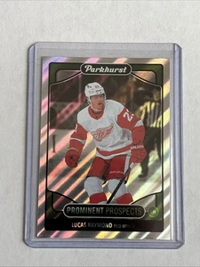 2021-22 Parkhurst Prominent Prospects Lucas Raymond #PP12 Red Wings (RC) - Picture 1 of 2