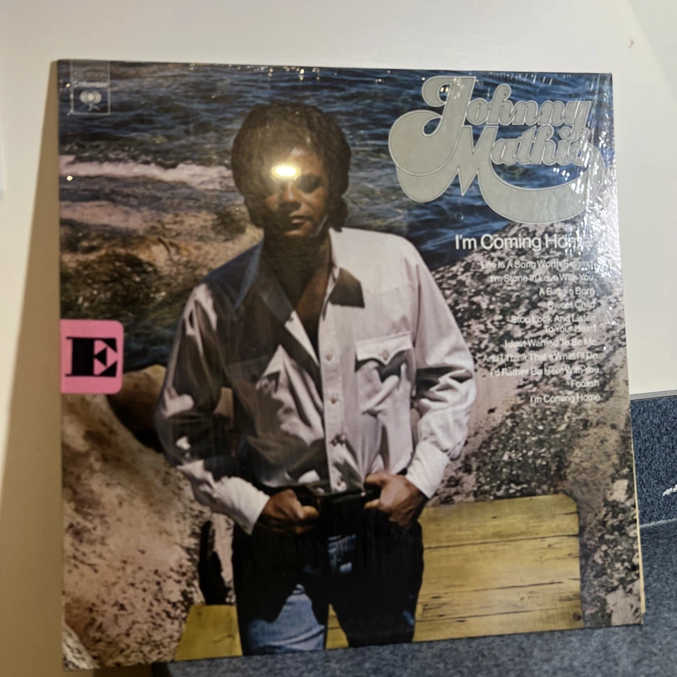 Johnny Mathis ‎– I'm Coming Home 1973 BL32435 Quadraphonic Vinyl Record - Image 1 of 4