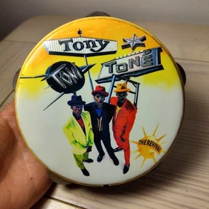 Vintage Tony Toni Tone Revival Tour Promo Tamburin Rare 90s Rap Hip Hop Remo USA - Bild 1 von 5
