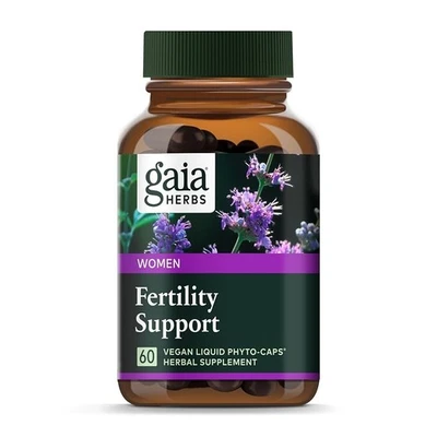 Gaia Herbs Apoyo a la Fertilidad - Suplementos de Fertilidad 60 Cápsulas 4/26 Foto 1 de 2