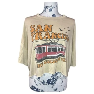 Altar'd State San Francisco Grafik kurzes T-Shirt - Größe Small - Bild 1 von 6