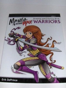 NEU Manga To The Max - Warriors - Zeichen- und Malbuch - Bild 1 von 1