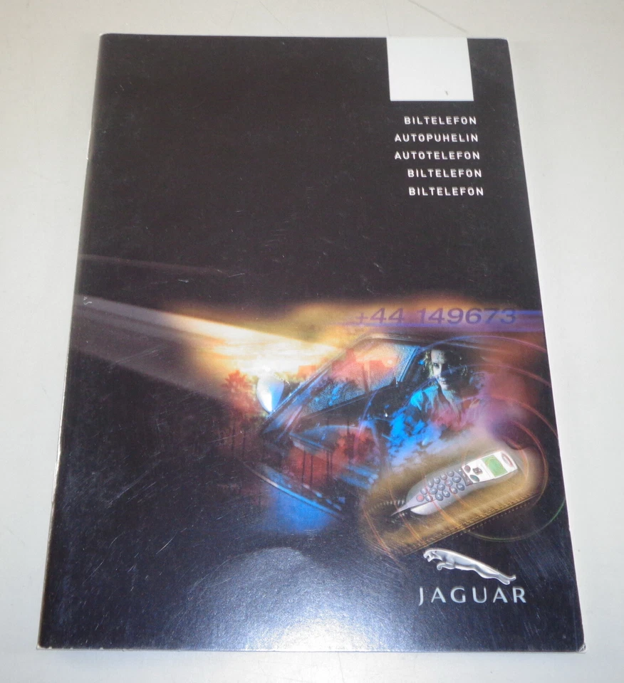 Manual De Usuario Jaguar Teléfono De Coche XK8 / XKR / S-Type / X356 De 12/2004 - Imagen 1 de 1